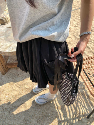 Bow ribbon skirt