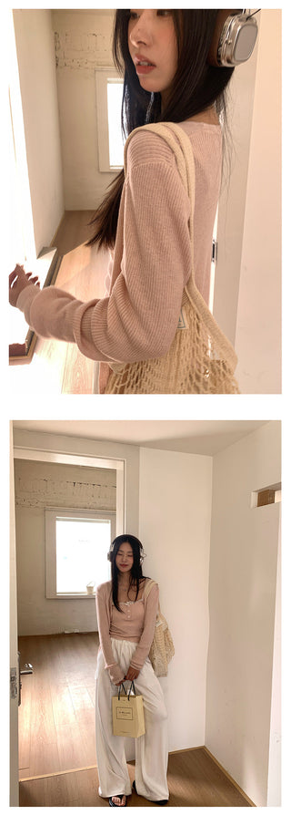 Lace sweater set