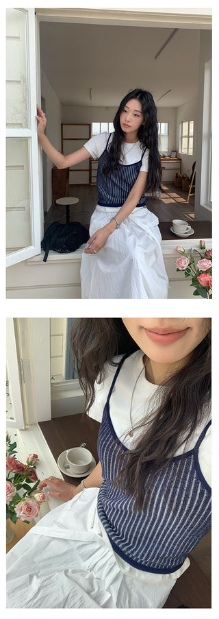 Knitted camisole top