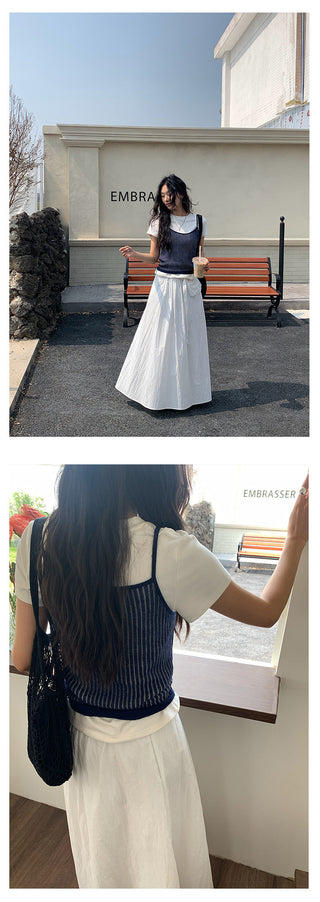 Knitted camisole top