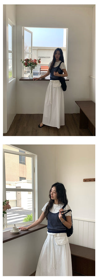 Knitted camisole top