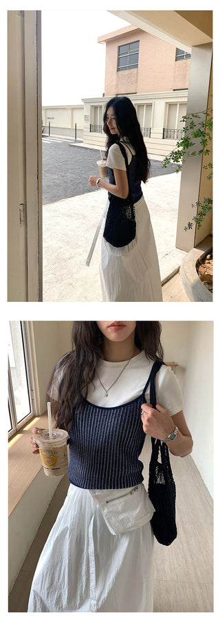 Knitted camisole top