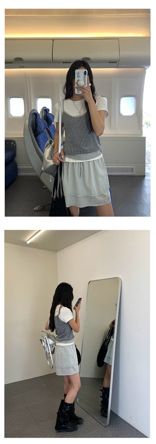 Knitted camisole top