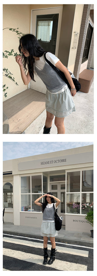 Knitted camisole top