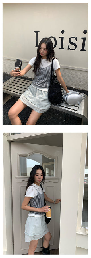 Knitted camisole top