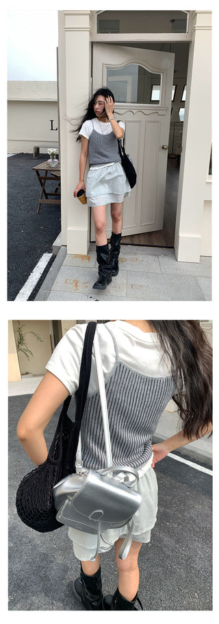 Knitted camisole top