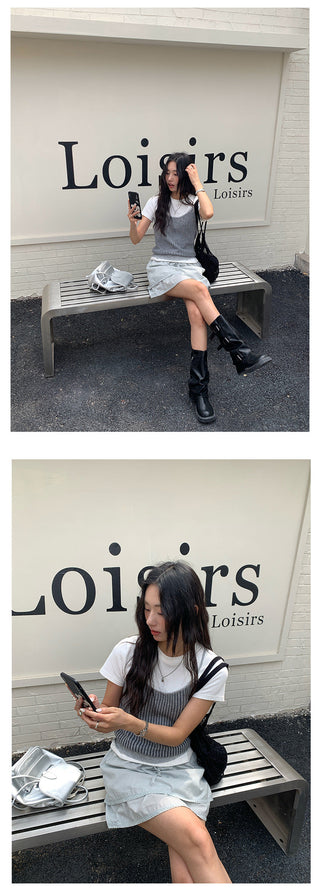 Knitted camisole top