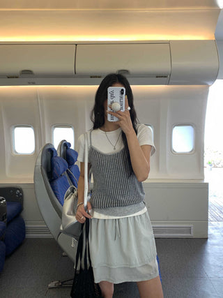 Knitted camisole top