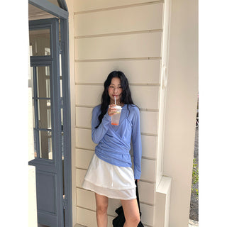 Lace short skirt