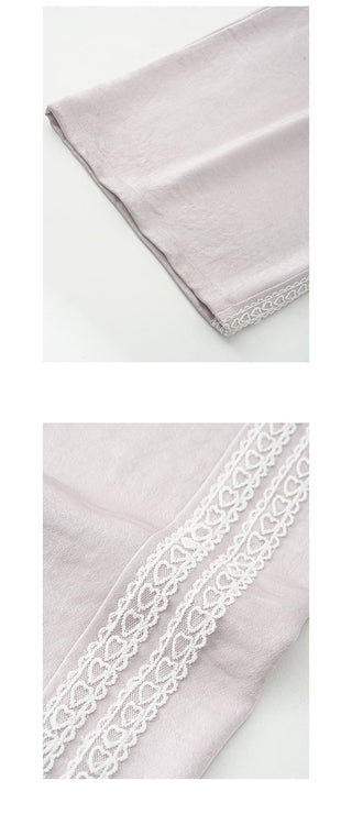 Draping wide-leg pants