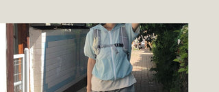 Short sleeve hoodcoat