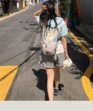 Short sleeve hoodcoat
