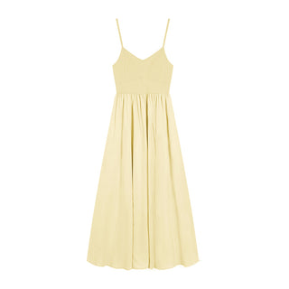 Blue Suspender Skirt Dress