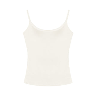 Solid Color Camisole with Bra