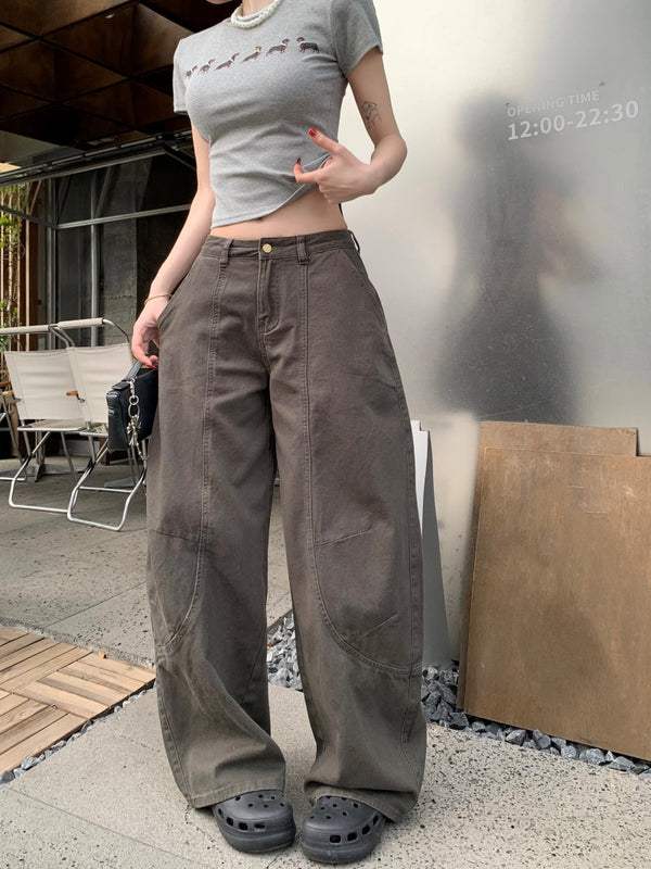 Loose Wide Leg Jeans