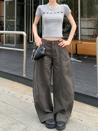 Loose Wide Leg Jeans