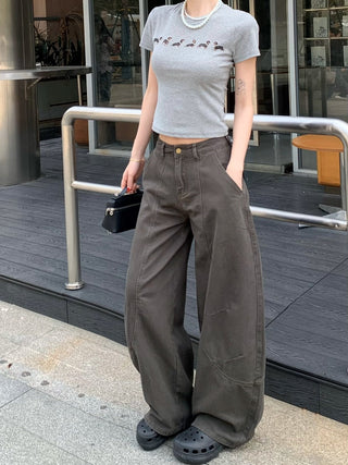 Loose Wide Leg Jeans