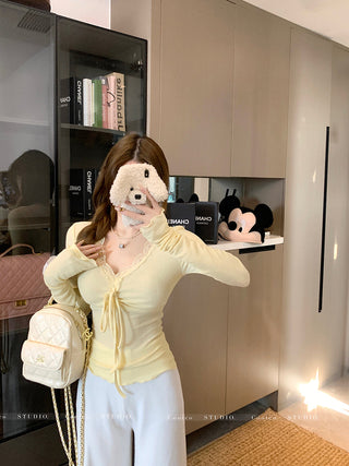 Lace Long Sleeve Top