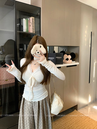 Lace Long Sleeve Top