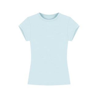 Round Neck Short Sleeve Top