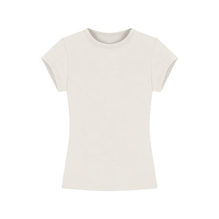 Round Neck Short Sleeve Top