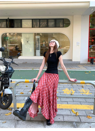 Round Neck Short Sleeve Top