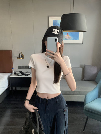 White Shoulder Top