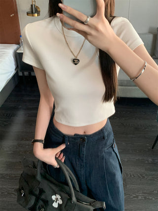 White Shoulder Top