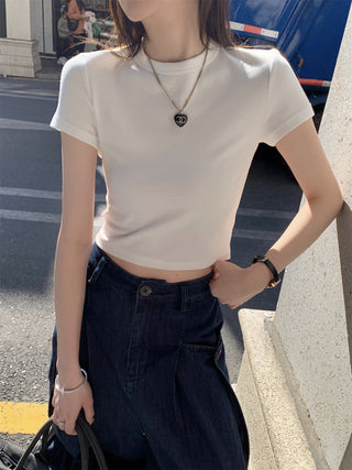White Shoulder Top