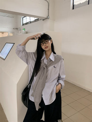 Striped Long Sleeve Shirt