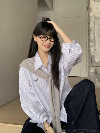 Striped Long Sleeve Shirt