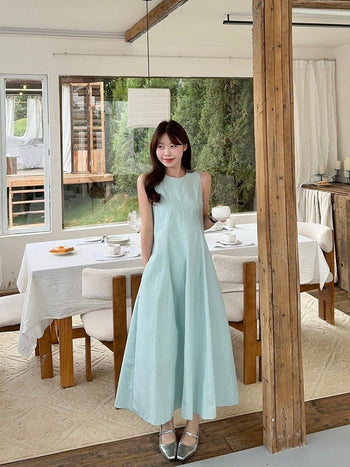 Sleeveless Vest with White Dress