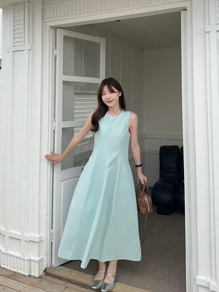 Sleeveless Vest with White Dress