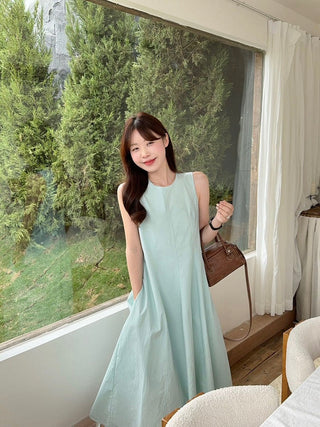 Sleeveless Vest with White Dress