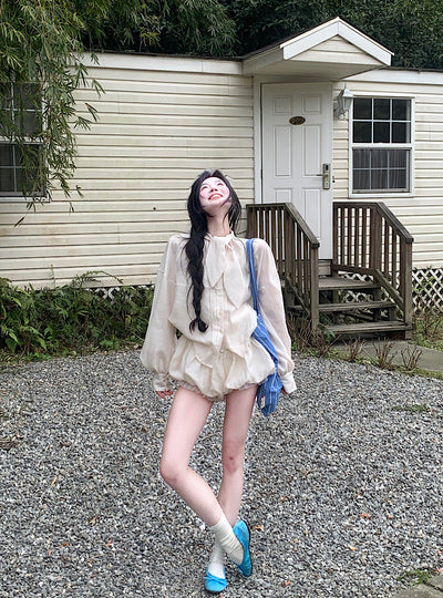 Rabbit Ears Shirt with Shorts