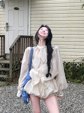 Rabbit Ears Shirt with Shorts