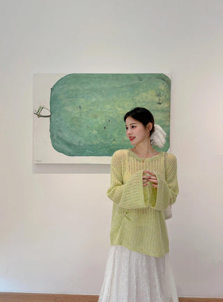 Green Pullover Sweater