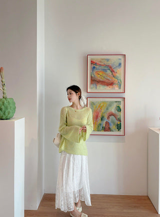 Green Pullover Sweater