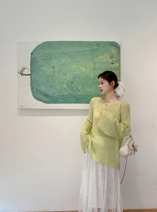 Green Pullover Sweater