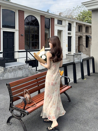 Ruffled Floral Dress