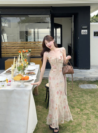 Ruffled Floral Dress