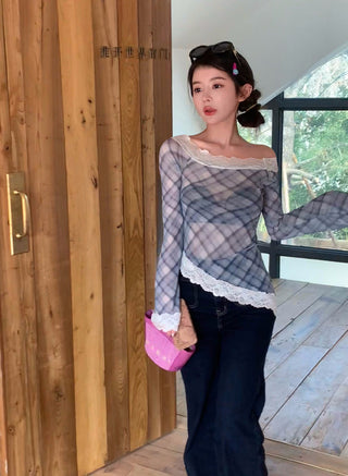 Pattern Off-Shoulder Top