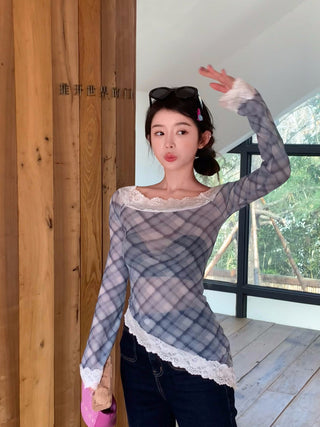 Pattern Off-Shoulder Top