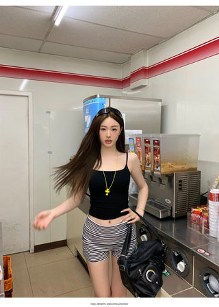 Red Slip Vest with Pad