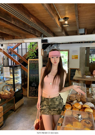 Red Slip Vest with Pad