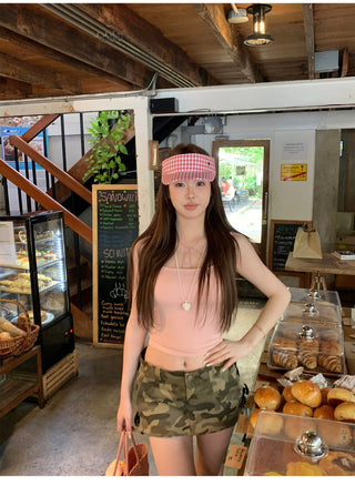 Red Slip Vest with Pad