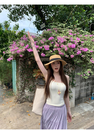 Red Slip Vest with Pad