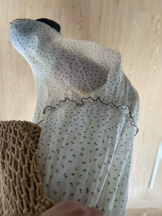 Sweet Floral Cake Dress