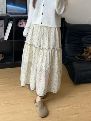 Sweet Floral Cake Dress