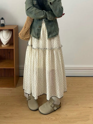 Sweet Floral Cake Dress